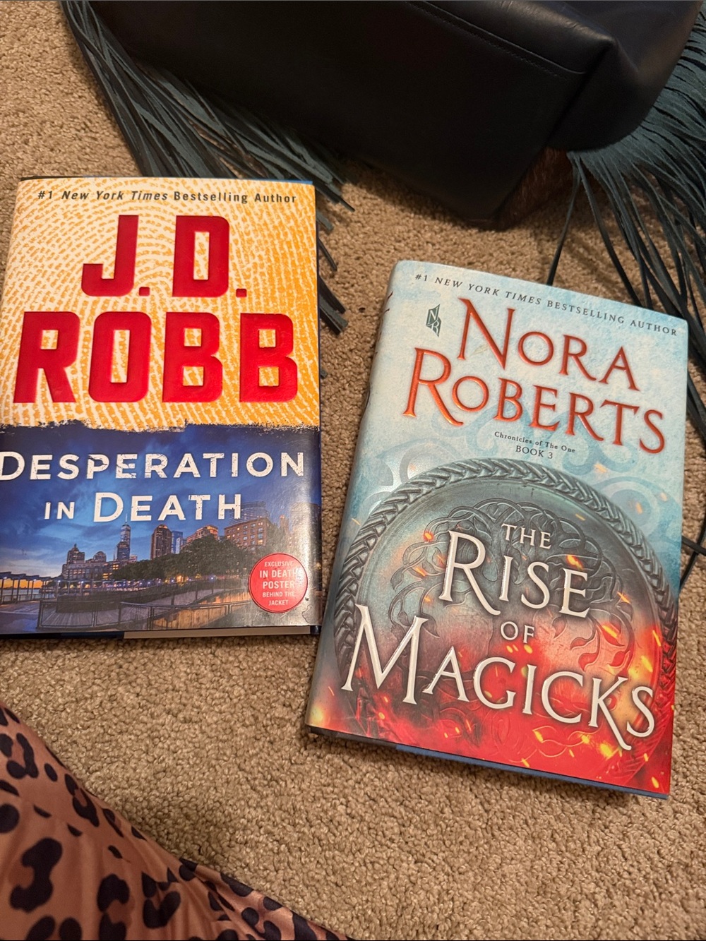 The Rise of Magicks Hardcover Book - Blue/Red